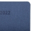 Ежедневник датированный 2022 А5 138x213 мм BRAUBERG "Mosaic", под кожу, карман для ручки, синий, 112802 - 5