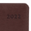 Ежедневник датированный 2022 А5 148х218 мм GALANT "Ritter", под кожу, коричневый, 112939 - 6