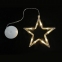 Световая фигура на присоске ЗОЛОТАЯ СКАЗКА "Звезда", 10 LED, на батарейках, теплый белый, 591278 - 1