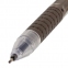 Ручка гелевая BRAUBERG "Option", ЧЕРНАЯ, корпус тонированный черный, узел 0,6 мм, линия письма 0,35 мм, 143014 - 3