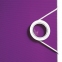 Папка-регистратор LEITZ "Active WOW", механизм 180°, полифом, 82 мм, фиолетовая, 11060062 - 3