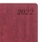 Еженедельник датированный 2022 БОЛЬШОЙ ФОРМАТ 210х297 мм А4, BRAUBERG "Wood", под кожу, бордовый, 112862 - 6
