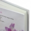 Фотоальбом BRAUBERG на 100 фотографий 10х15 см, твердая обложка, "Орхидеи", бело-розовый, 390663 - 6