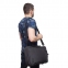 Рюкзак GRIZZLY деловой, 2 отделения, карман для ноутбука, черный, 43x32x12 см, RQ-013-2/2 - 8