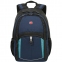 Рюкзак WENGER, универсальный, сине-черный, бирюзовые вставки, 22 л, 33х15х45 см, 3191203408 - 2