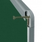 Доска для мела магнитная 60x90 см, зеленая, алюминиевая рамка, 2х3 OFFICE, (Польша), TKA96 - 2