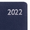 Еженедельник датированный 2022 А5 145х215 мм BRAUBERG "Profile", балакрон, синий, 112879 - 5