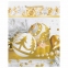Пакет подарочный новогодний 17,8x9,8x22,9 см, ЗОЛОТАЯ СКАЗКА "Золотые узоры", ламинированный, 606559 - 2