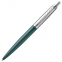 Ручка шариковая PARKER "Jotter XL", УТОЛЩЕННЫЙ корпус, зеленый матовый лак, детали из нержавеющей стали, синяя, 2068511 - 1