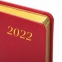 Ежедневник датированный 2022 А5 138x213 мм BRAUBERG "Iguana", под кожу, красный, 112753 - 5