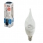 Лампа светодиодная ЭРА, 7 (60) Вт, цоколь E14, "прозрачная свеча на ветру", холодный белый свет, LED smdBXS-7w-840-E14-Clear, BXS-7w-840-E14c - 1