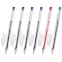Ручки гелевые BRAUBERG "Jet", НАБОР 6 шт. (2 синие, 2 черные, красная, зеленая), узел 0,5 мм, линия письма 0,35 мм, 141024 - 2