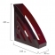 Лоток вертикальный для бумаг BRAUBERG "Office style", 245х90х285 мм, тонированный красный, 237283 - 7