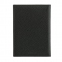 Обложка-чехол для паспорта FABULA "Brooklyn", натуральная кожа, контрастная отстрочка, черная, O.70.BR - 3