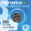 Батарейка RENATA, R396 (SR726W), 1 шт., в блистере, T07655 - 1