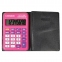 Калькулятор карманный CITIZEN LC-110NRPK, МАЛЫЙ (89х59 мм), 8 разрядов, двойное питание, РОЗОВЫЙ - 3