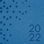 Ежедневник датированный 2022 А5 138x213 мм BRAUBERG "Glance", под кожу, синий, 112815 - 4
