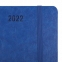 Ежедневник датированный 2022 А5 138x213 мм BRAUBERG "Metropolis Special", под кожу, синий, 112848 - 4