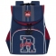 Ранец GRIZZLY школьный, с сумкой для обуви, анатомическая спинка, "College", 33x25x13 см, RAm-085-1 /2 - 2