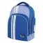Рюкзак TIGER FAMILY (ТАЙГЕР), с ортопедической спинкой, для средней школы, синий/голубой, 39х31х20 см, TGRW-007A - 1