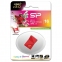 Флеш-диск 16 GB SILICON POWER Jewel J08 USB 3.1, красный, SP16GBUF3J08V1R - 3