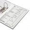 Папка-регистратор BRAUBERG с покрытием из ПВХ, 50 мм, серая (удвоенный срок службы), 221817 - 8