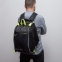 Рюкзак GRIZZLY школьный, с сумкой для обуви, анатомическая спинка, черный, 39x28x17 см, RB-056-1/1 - 8