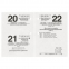 Календарь настольный перекидной 2020 г., 160 л., блок газетный 1 краска, STAFF, "Мельница", 129793 - 4