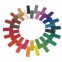 Пластилин классический ЮНЛАНДИЯ "ЮНЫЙ ВОЛШЕБНИК", 36 цветов, 720 г, со стеком, ВЫСШЕЕ КАЧЕСТВО, 105904 - 5