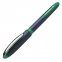 Ручка-роллер SCHNEIDER "One Business", ЗЕЛЕНАЯ, корпус темно-синий, узел 0,8 мм, линия письма 0,6 мм, 183004 - 2