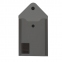 Папка-конверт с кнопкой МАЛОГО ФОРМАТА (105х148 мм), А6, тонированная черная, 0,18 мм, BRAUBERG, 227322 - 3