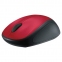 Мышь беспроводная LOGITECH M235, 2 кнопки+1 колесо-кнопка, оптическая, красно-чёрная, 910-002496 - 3