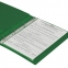 Папка на 4 кольцах BRAUBERG, картон/ПВХ, 40 мм, зеленая, до 250 листов (удвоенный срок службы), 228395 - 8