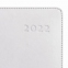Ежедневник датированный 2022 А5 148х218 мм GALANT "White", под кожу, белый, 112941 - 5