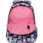 Рюкзак GRIZZLY школьный, анатомическая спинка, карман для ноутбука, для девочек, "Мяу", 40х27х20 см, RG-160-4/1 - 4