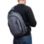 Рюкзак GRIZZLY универсальный, с отделением для ноутбука, 1 лямка, серый, 46х32х11 см, RQ-914-2/2 - 6