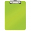 Доска-планшет LEITZ "WOW", с верхним прижимом, A4, 320х228 мм, пластик, 1,7 мм, зеленая, 39710054 - 1