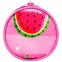Пенал-тубус BRAUBERG, с эффектом Soft Touch, мягкий, "Watermelon", 22х8 см, 229009 - 5