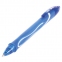 Ручка гелевая автоматическая BIC "Gelocity Quick Dry", СИНЯЯ, узел 0,7 мм, линия письма 0,35 мм, 950442 - 5