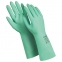Перчатки латексные MANIPULA "Контакт", хлопчатобумажное напыление, размер 7-7,5 (S), зеленые, L-F-02 - 1