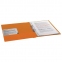 Папка на 2 кольцах BRAUBERG, картон/ПВХ, 35 мм, оранжевая, до 180 листов (удвоенный срок службы), 228386 - 7