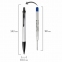 Ручка шариковая PARKER "IM Achromatic Grey BT", корпус серый матовый, нержавеющая сталь, синяя, 2127752 - 5