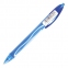 Ручка гелевая автоматическая BIC "Gelocity Quick Dry", СИНЯЯ, узел 0,7 мм, линия письма 0,35 мм, 950442 - 2