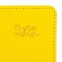 Ежедневник датированный 2022 А5 138x213 мм BRAUBERG "Rainbow", под кожу, желтый, 112773 - 5