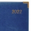 Ежедневник датированный 2022 А5 138x213 мм BRAUBERG "Senator", под кожу, синий, 112782 - 4