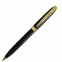 Ручка подарочная шариковая PIERRE CARDIN (Пьер Карден) "Eco", корпус черный, латунь, золотистые детали, синяя, PC4114BP - 1