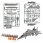 Модель для склеивания НАБОР САМОЛЕТ, "Истребитель-перехватчик советский МиГ-31", 1:72, ЗВЕЗДА, 7229П - 3