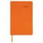Ежедневник датированный 2022 А5 138x213 мм BRAUBERG "Stylish", под кожу, оранжевый, 112793 - 3