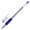 Ручка гелевая CROWN "Hi-Jell Grip", СИНЯЯ, узел 0,5 мм, линия письма 0,35 мм, HJR-500R - 1