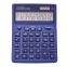 Калькулятор настольный CITIZEN SDC-444NVE (204х155 мм), 12 разрядов, двойное питание, ТЕМНО-СИНИЙ - 1